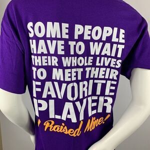 3 For$20 Gildan Soccer Mom Favorite Player T-Shirt Purple size Medium